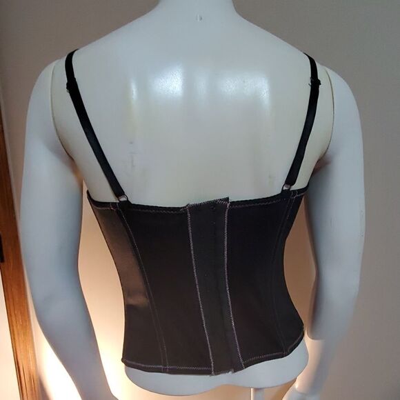 Native Intimates Black & Pink Steampunk Corset 34B - Picture 4 of 5